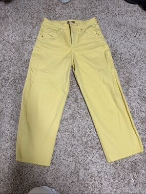 Kut from the Kloth Pale Yellow jeans